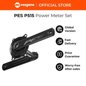 Bộ dò dĩa xe đạp Magene PES P515 Đồng Hồ Đo Điện 4 Bu Lông 110BCD 24 Mm Hai Mặt Bàn Đạp Cân Bằng Crankset Chainring Cho Shimano