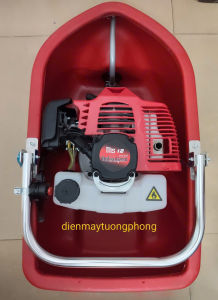 Máy bơm thuyền bơm xuồng Mitsukasu MS12 động cơ 2 thì nòng 44mm cánh bơm nhôm 6 cánh