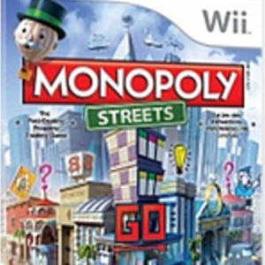 Nintendo WII DVD Game Monopoly Streets - S75E69 (Untuk MOD/Jailbreak Konsol sahaja)