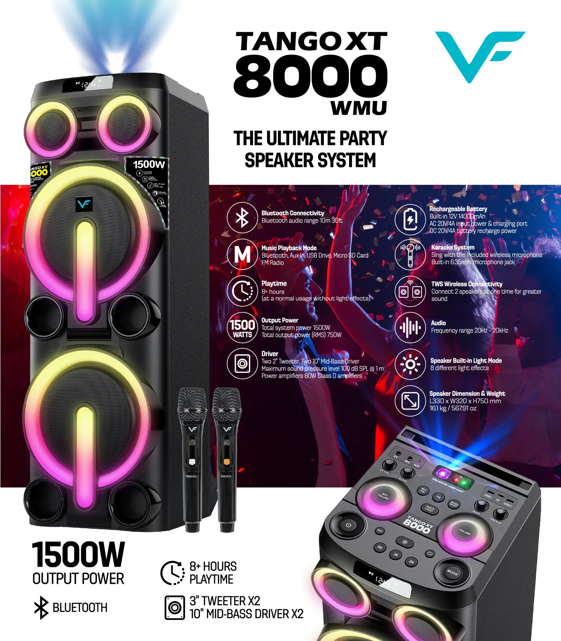 Vinnfier Tango XT8000 WMU