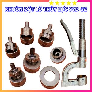 Khuôn đột lỗ tôn tròn 16mm 18mm 20mm 22mm 25mm 28mm 32mm dùng cho SYD-25 SYD-32