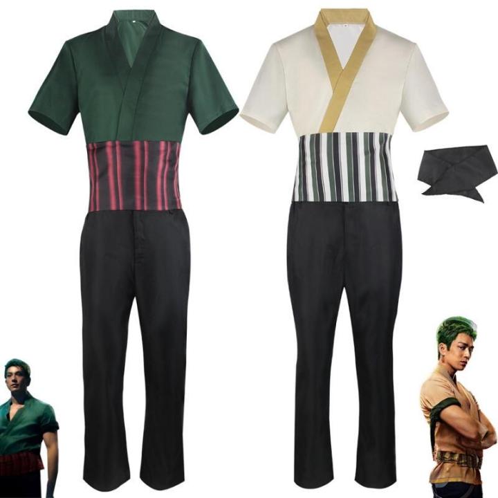 【Manila Ship】 Anime Movie Zoro Cosplay Costume Live Action Cosplay Top ...