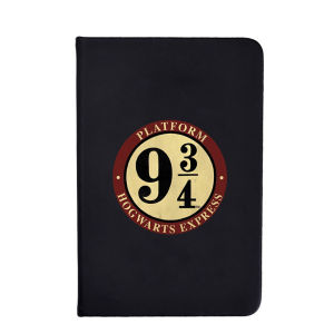 HarryPotter Harry Potter Boys and Girls Black Notepad Portable and Simple Diary Exercise Book