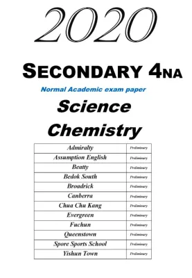 Secondary 4 Past Year Exam Papers - Normal Technical & Normal Academic G1 to G2 | English Maths Science & More | Hard Copy for Practice & Revision