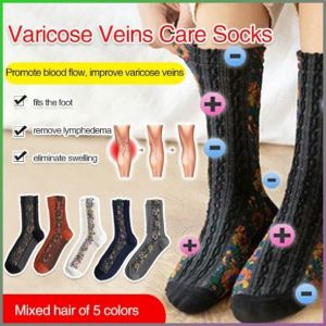Thick Stockings Soft Experience Socks Exercise Flowers Cotton Wearable Adults Multi-purpose