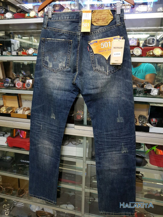 Celana Levis 501 Original USA Panjang ORIGINAL TERBAIK MASA KINI MADE IN USA ORIGINAL Lazada Indonesia