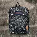 TAS JANSPORT KOMIK RANSEL PRIA WANITA GEOMETRISTAS JANSPORT - MOTIF ABSTRAK GARIS tas sekolah jansport. 
