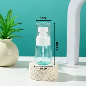 Botol Spray Pump Plastik Mist Spray 3 Ukuran Travel Serbaguna Refill Parfum