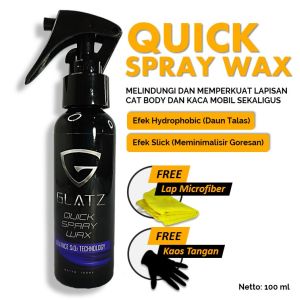 Pengkilap Instan Body Mobil Quick Spray Wax Pelindung Proteksi Cat Bodi Kendaraan