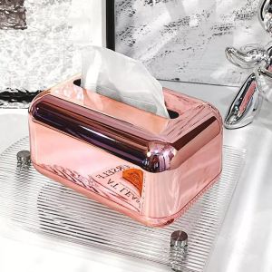 Tempat Tissue Kotak Tisu Emas Nordic Ins Simple Gold Tissue Box Luxury