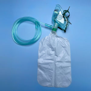 Adult Non-rebreather oxygen mask （oxygen mask with reservoir bag） High Concentration Oxygen Face Mask Reservoir Bag