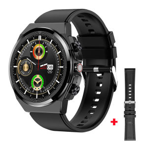 Original mens smart watch TWS Bluetooth headset 2 in 1 IP67 waterproof sports fitness tracker heart rate blood pressure monitoring smartwatch