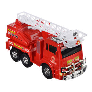 Mainan Mobil Pemadam Kebakaran Fire Truck Warna Merah dengan Suara