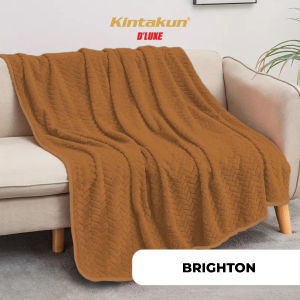 Kintakun Selimut Luxury 160x200cm Selimut Dewasa Bulu Lembut & Mewah Tebal Polos Colourfull Playnism