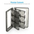 For Nintendo DS 3DS XL LL DSi 28 In 1 Game Card Case Holder Cartridge Box New. 