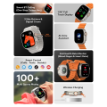 Itel ISW-12U Smart Watch 2 Ultra | Health & Sleep Monitoring | WhatsApp Reply | Water Resistance. 