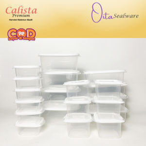 [OITA SET 20] Calista Oita Premium Toples Set Wadah Penyimpanan Makanan Food Container Kotak Kulkas Wadah Serbaguna