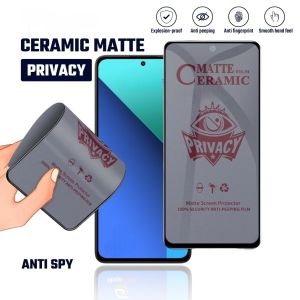 CERAMIC MATTE SPY OPPO RENO 4F / F17 / FIND X8 / FIND X8 PRO - ANTI GORES CERAMIC MATTE ANTI GLARE ANTI PRIVACY ANTI SPY