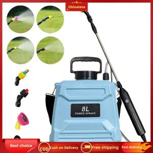 [Chinatera Malll] 8L Garden Flower Spraying Equipment Retractable Wand Electric Battery Powered Sprayer for Yard Lawn