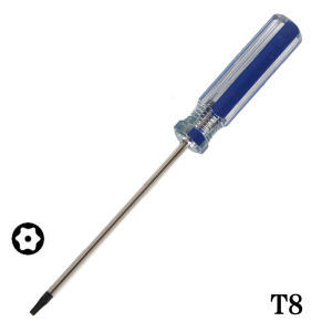 New T8/T9/T10 Tamper Proof Screwdriver Security Torx Driver Disassembly for XBOX PS3 DIY Screwdriver Hand