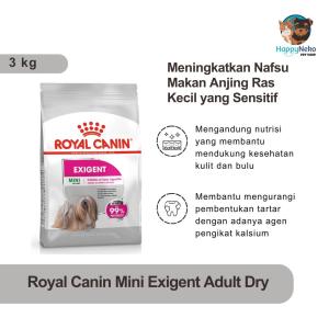 ROYAL CANIN MINI EXIGENT 3KG MAKANAN ANJING RAS KECIL DEWASA