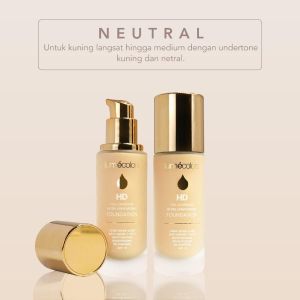 Lumecolors Foundation Matte Waterproof Natural Glowing Tahan Lama Anti Luntur Air Untuk Kulit Berminyak Sensitif Two Way Cake Official Store Warna Neutral