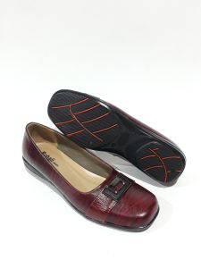 FLAT SHOES WANITA /SEPATU FLAT BER BAHAN KULIT BEST SELLER CODE 035A