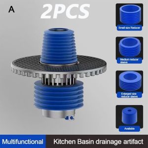 HLINKEY Three-Way Drain Pipe Sealing Cover Water Pipe Floor Drain Joint Special Anti-Odor And Anti-Overflow