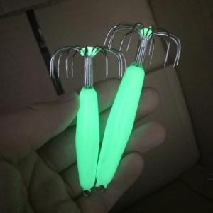 Luminous Squid Hook 12 Needle Blowpipe Umbrella Hook Squid Fishing Hook