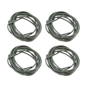 Anti Tangles Rig Tubing Rig Tube Rubber Sleeve Hose for Safety Clip System Fishing Hook Silicone Tube 0.5mm/0.8mm