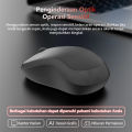 Mouse nirkabel mini/mouse laptop/klik senyap ultra-tipis 2.4GHz/1800-3200DPI dengan penerima USB. Tersedia untuk PC Laptop Windows Mac Linux ChromeOS. 