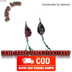 Rayap Lure umpan mancing sungai dan parit 2 cm kail akitakitsune