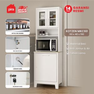 PIRA - KOTZEN MKC 120 Lemari Dapur Besi / Rak Dapur Besi / Kitchen Set Besi