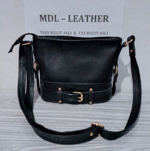 Tas Kulit Wanita Asli Garut Model Papirut Gesper