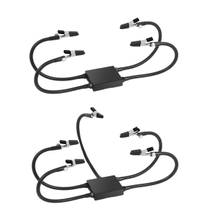 Soldering Helping Hands Soldering Third Hand Tool Solid Aluminium Base with Alligators Clips for Electronics Hobby Use