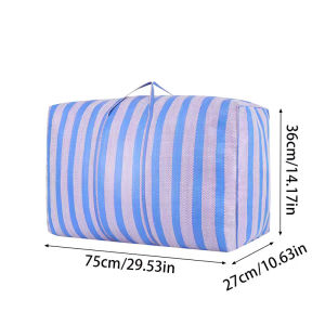 Nylon Moving Bag Large Capacity Thickened Luggage Bag For Travel Packing Waterproof Quilt Storage Bags with Zipper 75/120/160/230L