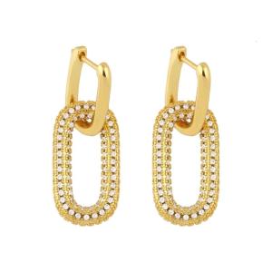 Woman Earrings Star Shape Ear Buckles Pendant Earrings Fashion Ear Copper Texture for Matching Fashion Outfits