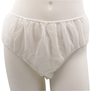 50PCS Disposable Underwear Sterile Non-Woven Panties Breathable Sauna Underwear Travel Supply