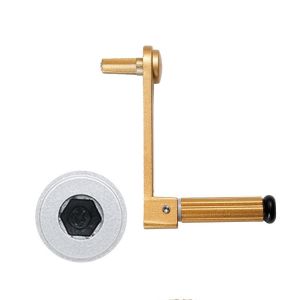 Collapsible Hexagon Clothes Hanger Hand Crank Aluminum Alloy Suitable for House Balcony