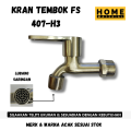 Kran Tembok 1/2inch 407-H3 FS stainles stell Homematerial. 