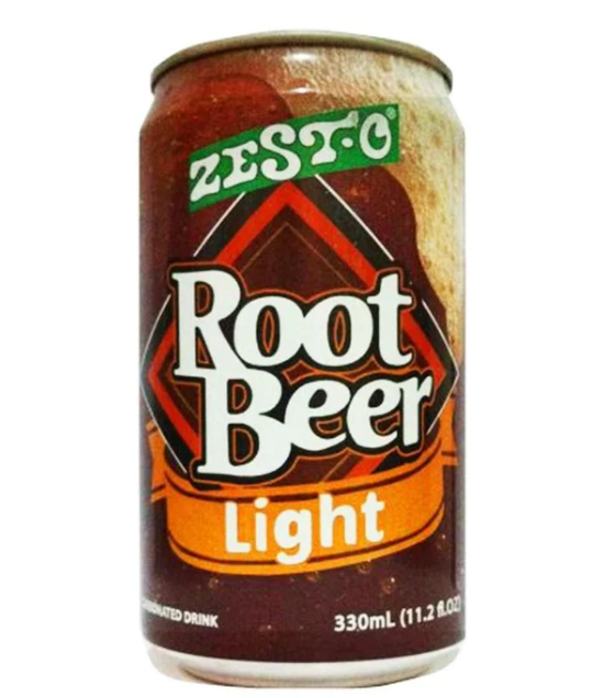 Zesto Root Beer Light 330ml Pack of 1 Sugar Free Carbonated Drink