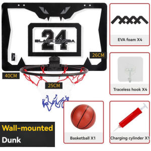 【FREE Basketball + Pump Gift】Durable Mini Basketball Hoop Ring Set Kids Family Fun Sports Toys for Indoor Home Game Time Outdoor Backyard Play & Family Interactive Activities