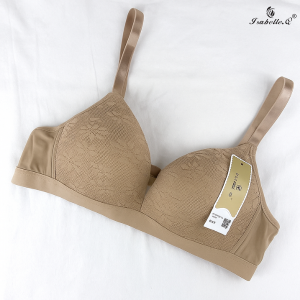 Isabelleqbra NoWire Cup AB #AMJ328 Non-strapless Push-up Lady Bra Series