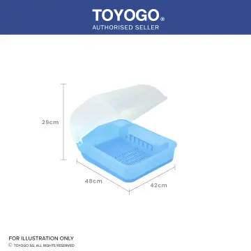 Toyogo 4809 Dish Drainer With Cover Lazada Singapore