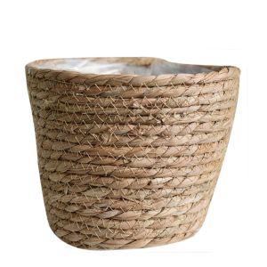 WARM HOUSEWORK Nordic Indoor Outdoor Flower Grass For Plantable Plants Handicraft Plant Basket Plant Containers Planting Accessory Flower Pots
