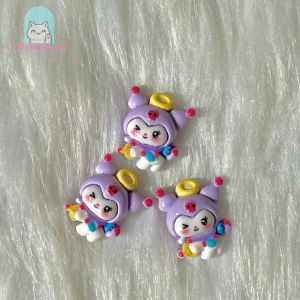 [FREE SHIP] Crocs Jibbitz Sticker gắn dép Hoạt Hình Kitty Pochacco - Có Nút Gắn