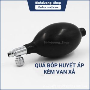 Quả bóp kèm van phụ kiện máy đo huyết áp cơ