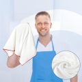 6 chiếc khăn lau kính lớn bằng microfiber, khăn không xơ 25 x 20 inch để lau kính, lau cửa sổ, đồ dùng thủy tinh (đen, xám). 