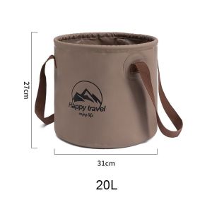Happy Travel Ember Lipat Camping Umpan Pancing Portable Outdoor 20 Liter 10 Liter
