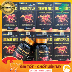 [COMBO 3 HỘP CHÍNH HÃNG] Viên Uống Mãnh Lực Cordycep Plus Đen – Hỗ Trợ Tăng Cường Sinh Lý Nam Bổ Thận Tráng Dương Cải Thiện Sức Bền & Phong Độ – Hộp 30 Viên LZHT3
